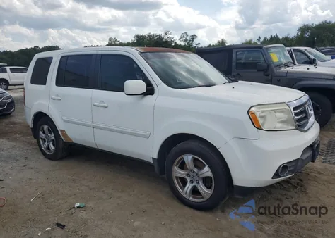 2014 Honda Pilot Exl from USA, damaged, VIN 5FNYF3H66EB017017